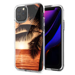 Apple iPhone 12 Paradise Sunset Design Double Layer Phone Case Cover