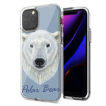 Apple iPhone 12 Mini Polar Bear Design Double Layer Phone Case Cover