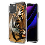 Apple iPhone 12 Mini Tiger Face Design Double Layer Phone Case Cover