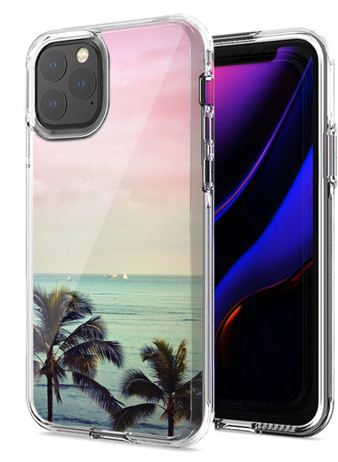 Apple iPhone 12 Vacation Dreaming Design Double Layer Phone Case Cover