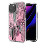 Apple iPhone 12 Pro Max Wild Feathers Design Double Layer Phone Case Cover