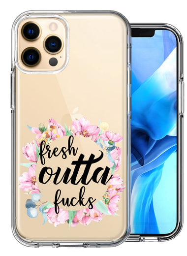 Apple iPhone 12 Pro Fresh Outta Fs Design Double Layer Phone Case Cover