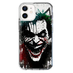 Apple iPhone 12 Mini Laughing Joker Painting Graffiti Hybrid Protective Phone Case Cover