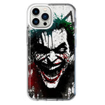 Apple iPhone 12 Pro Max Laughing Joker Painting Graffiti Hybrid Protective Phone Case Cover