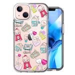 Apple iPhone 13 Valentine's Day Candy Feels like Love Hearts Double Layer Phone Case Cover