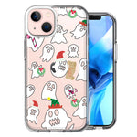 Apple iPhone 14 Plus Halloween Christmas Ghost Design Double Layer Phone Case Cover