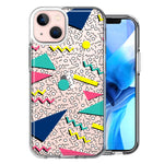 Apple iPhone 13 90's Saved By The Bell Design Double Layer Phone Case Cover