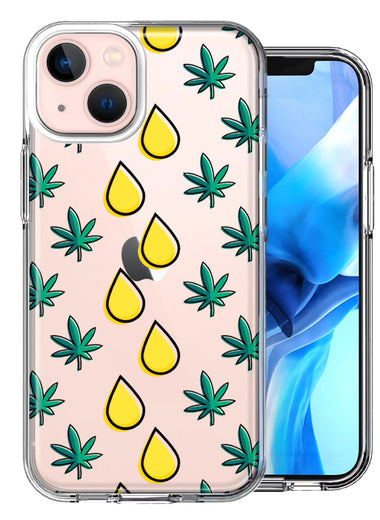 Apple iPhone 13 Medicinal Drip Design Double Layer Phone Case Cover