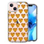 Apple iPhone 13 Pizza Polkadots Design Double Layer Phone Case Cover