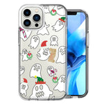Apple iPhone 14 Pro Halloween Christmas Ghost Design Double Layer Phone Case Cover