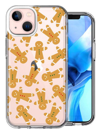 Apple iPhone 15 Plus Christmas Gingerbread Traditional Holiday Cookies By BillyElleCo Double Layer Phone Case Cover