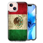 Apple iPhone 13 Mini Flag of Mexico Double Layer Phone Case Cover
