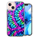 Apple iPhone 13 Hippie Tie Dye Double Layer Phone Case Cover