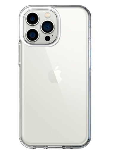 Apple iPhone 13 Pro Clear Shockproof Heavy Duty Double Layer Dual Hybrid Protective Phone Case Cover