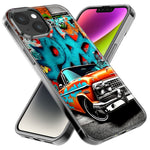 Apple iPhone 15 Pro Max Lowrider Painting Graffiti Art Hybrid Protective Phone Case Cover