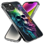 Apple iPhone 15 Pro Max Fantasy Octopus Tentacles Skull Hybrid Protective Phone Case Cover