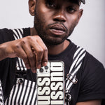 Apple iPhone 15 Pro Max Black Clear Funny Text Quote Bussin Hybrid Protective Phone Case Cover