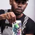 Apple iPhone XS Fantasy Octopus Tentacles Skull Hybrid Protective Phone Case Cover