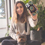 Apple iPhone 11 Pro Max Mandala Geometry Abstract Elephant Pattern Hybrid Protective Phone Case Cover