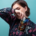 Apple iPhone 12 Pro Mandala Geometry Abstract Butterfly Pattern Hybrid Protective Phone Case Cover