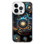 Apple iPhone 14 Pro Mandala Geometry Abstract Multiverse Pattern Hybrid Protective Phone Case Cover