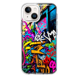 Apple iPhone 14 Urban Graffiti Street Art Painting Hybrid Protective Phone Case Cover