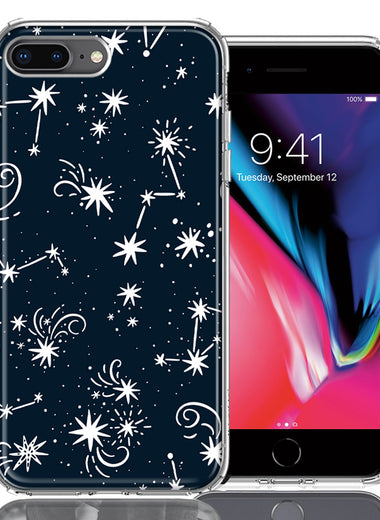 Apple iPhone 7/8 Plus Stargazing Design Double Layer Phone Case Cover