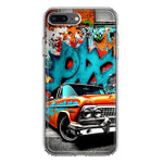 Apple iPhone 8 Plus Lowrider Painting Graffiti Art Hybrid Protective Phone Case Cover