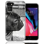 Apple iPhone 7/8/SE French Bulldog Design Double Layer Phone Case Cover