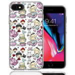 Apple iPhone 7/8/SE Wonderland Design Double Layer Phone Case Cover