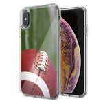 Apple iPhone XR Football Design Double Layer Phone Case Cover