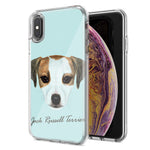 Apple iPhone XR Jack Russell Design Double Layer Phone Case Cover