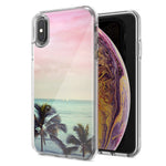 Apple iPhone XR Vacation Dreaming Design Double Layer Phone Case Cover