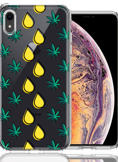Apple iPhone XR Medicinal Drip Design Double Layer Phone Case Cover