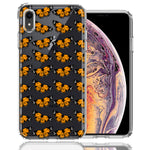 Apple iPhone XR Monarch Butterflies Design Double Layer Phone Case Cover