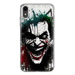 Apple iPhone XR Laughing Joker Painting Graffiti Hybrid Protective Phone Case Cover