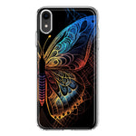 Apple iPhone XR Mandala Geometry Abstract Butterfly Pattern Hybrid Protective Phone Case Cover