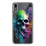 Apple iPhone XR Fantasy Octopus Tentacles Skull Hybrid Protective Phone Case Cover