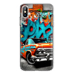 Apple iPhone XS Lowrider Painting Graffiti Art Hybrid Protective Phone Case Cover