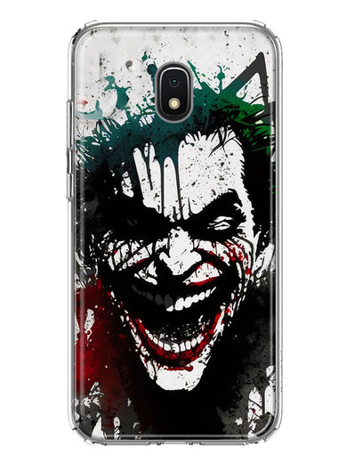 Samsung Galaxy J3 J337 Laughing Joker Painting Graffiti Hybrid Protective Phone Case Cover