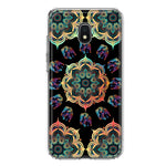 Samsung Galaxy J3 J337 Mandala Geometry Abstract Elephant Pattern Hybrid Protective Phone Case Cover