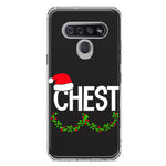 LG K51 Christmas Funny Ornaments Couples Chest Nuts Hybrid Protective Phone Case Cover
