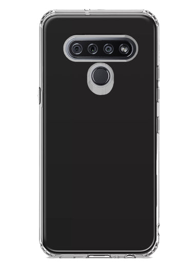 LG Stylo 6 Clear Shockproof Heavy Duty Double Layer Dual Hybrid Protective Phone Case Cover