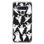 LG K51 Cute Halloween Spooky Floating Ghosts Horror Scary Hybrid Protective Phone Case Cover