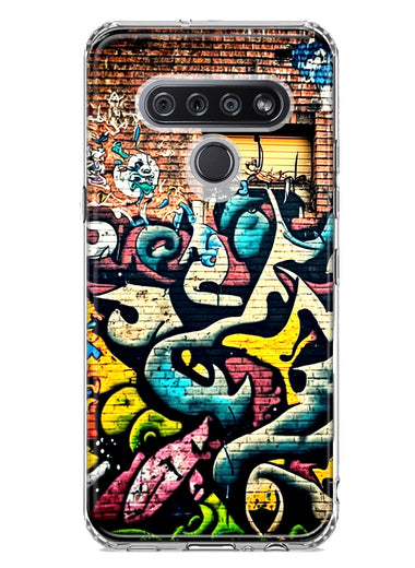 LG Stylo 6 Urban Graffiti Wall Art Painting Hybrid Protective Phone Case Cover