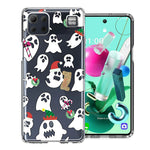 LG K92 Halloween Christmas Ghost Design Double Layer Phone Case Cover