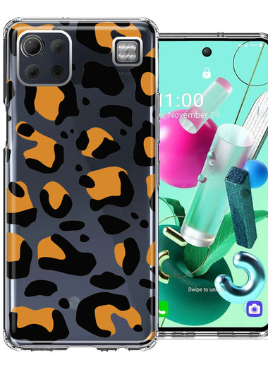 LG K92 Classic Animal Wild Leopard Jaguar Print Double Layer Phone Case Cover