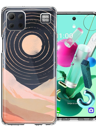 LG K92 Desert Mountains Design Double Layer Phone Case Cover