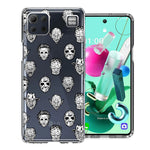 LG K92 Halloween Horror Villans Design Double Layer Phone Case Cover