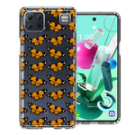 LG K92 Monarch Butterflies Design Double Layer Phone Case Cover